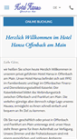 Mobile Screenshot of hotelhansa.de